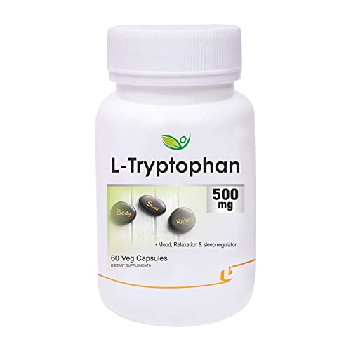 Biotrex Nutraceuticals L-Tryptophan 500mg - 60 Capsules