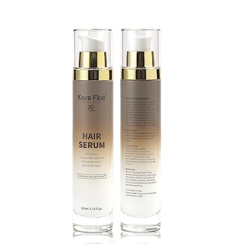 KERA FINE HAIR SERUM | 100ML | RICH REPAIR IMPROVES MANAGEABILITY SMOOTH & PROTECT | FOR ALL HAIR TYPES