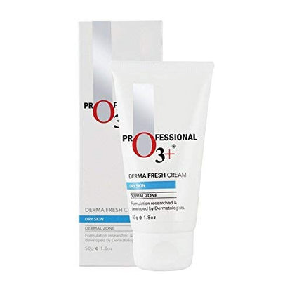 O3+ Derma Fresh Cream for Moisturizing & Brightening Skin, 50g