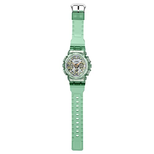 Casio G-Shock Analog-Digital Green Dial Women GMA-S120GS-3ADR (G1225)