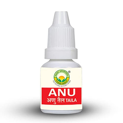 BASIC AYURVEDA Anu Taila 10Ml Pack Of 6 | Nasal Oil For External Use Only | Organic 100% Natural & Pure Drop