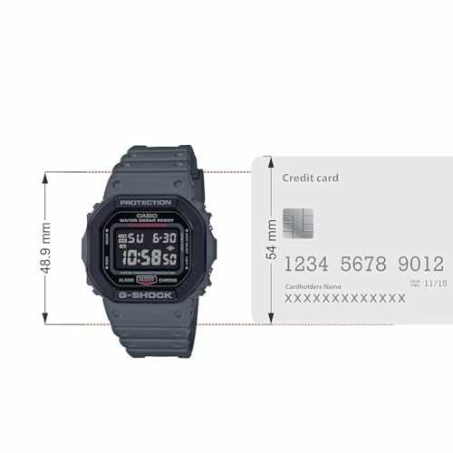 Casio G-Shock Digital Black Dial Unisex DW-5610SU-8DR (G1016)