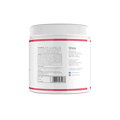 Muscle Asylum |Monthly Stack| Beginner Protein Kesar Pista 2lbs, Creatine 100g Unflavored,Pre Workout 180g Fruit Punch