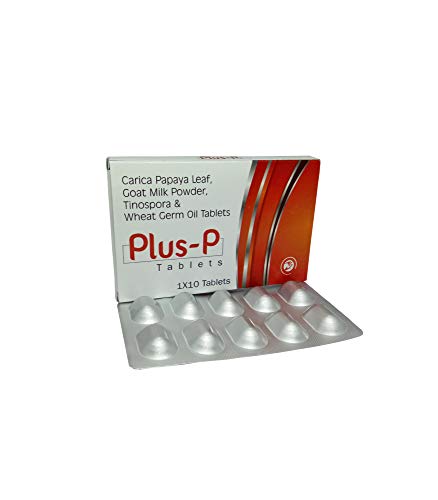 Plus- P Powerful Platelet Enhancer and Immunity Booster for Best Results In Dendue - Set of 10 Capsules