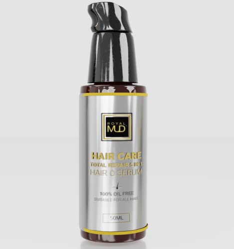 Royal Mud Royal Mud Hair Serum for Men & Women All types of Hair For Silkier, Shinier, Smoother FrizHair Serum with Jojoba Argan and Vitamin E - 50 ML