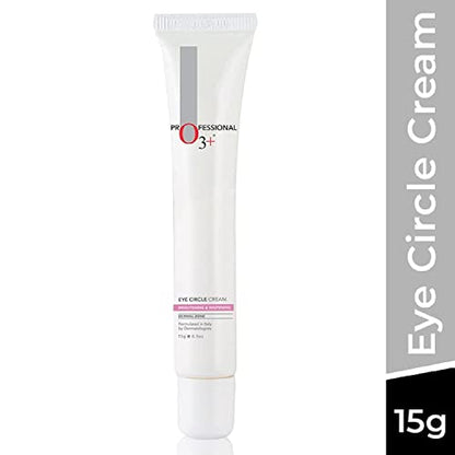 O3+ Eye Circle Cream - Brightening & Whitening for Dark Circles, Finelines and Puffy Bags, 15g