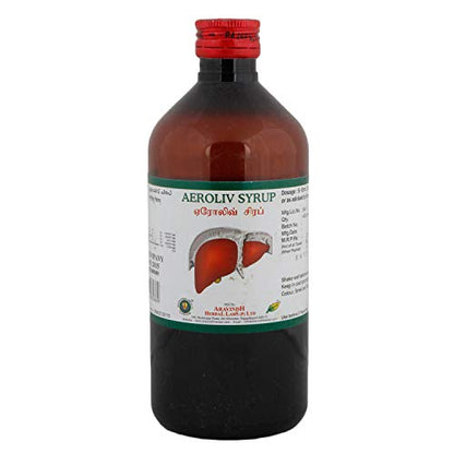 Aravindh Aeroliv syrup (400 ml)