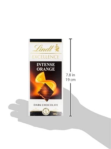 LINDT EXCELLENCE Orange Intense Dark Chocolate 100g