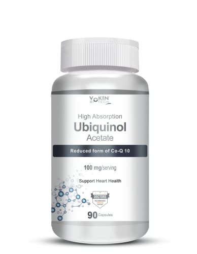 Vokin Biotech Ubiquinol - Acetate – Support Heart Health (90 Capsules)