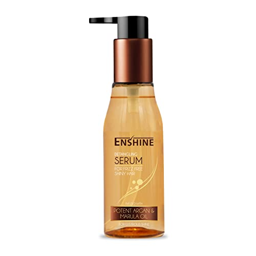 Enshine Detangling Non-Sticky Hair Serum for Women and Men (110ml) |Serum for Dry and Frizzy Hair |Hes Hair Breakage| Make Hair Soft, Shiny & Straight