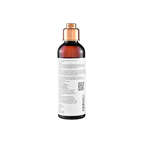 Detoxie Sun-Block Hair Serum |Light & Non-Greasy | For Thicker, Denser, & Healthier Hair | Almond, Ay Oils, Bhringraj Extract |All Hair Types | 100 ml