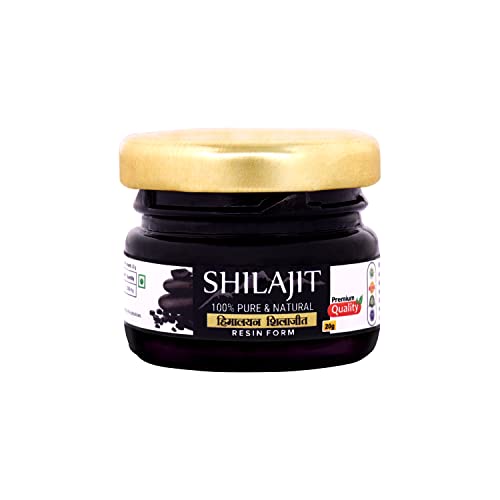 BODYWELL Pure Himalayan Shilajit Resin | Immunity, Strength, Stamina, Energy, Vitality | 20 Grams