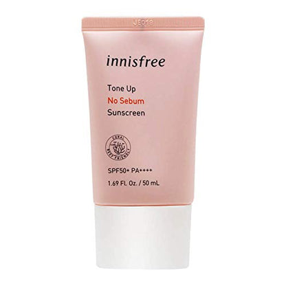 Innisfree Tone Up No Sebum Sunscreen SPF50 PA+++ oil control matte finish 60 ml