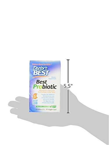 Doctors Best Probiotic Veggie Capsules, 30 Count