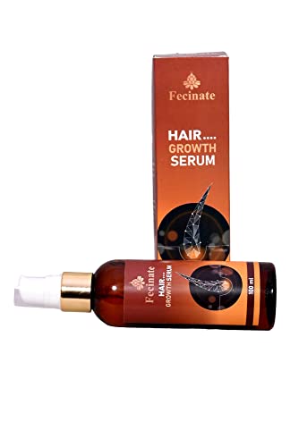 Fecinate Hair Growth Serum for Strong & Heallthy Hair, 100 Ml for men & women Reduce Hair Breakages & Promotes Hair Growth SERUM