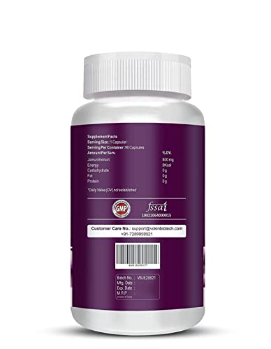 Vokin Biotech Jamun Seed Extract 90 Capsules For Men & Women