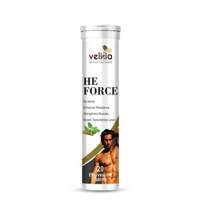 Velicia He Force Effervescent Tablets for men (20) (1)