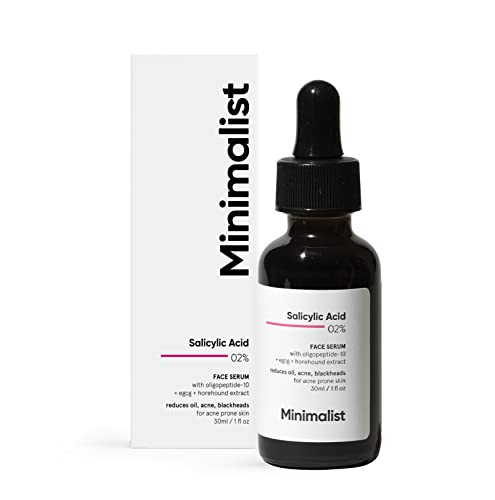Minimalist 2% Salicylic Acid Serum For Acne, Blackheads & Open Pores | 30ml