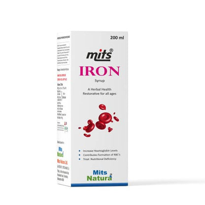 MITS Iron Syrup Daily health supplement with Iron Syrup 200ml