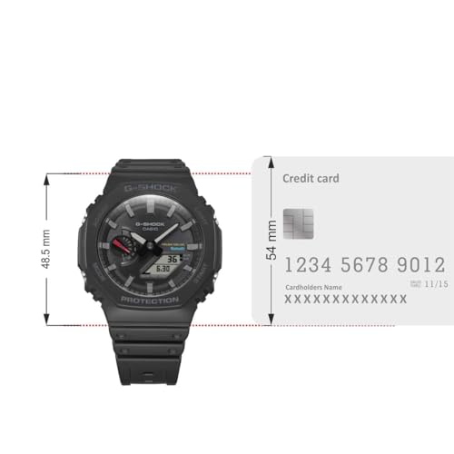 Casio G-Shock Men Black Dial Analog-Digital GA-B2100-1ADR (G1241)