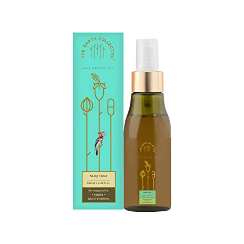 The Earth Collective Scalp Tonic, 100 ML Reduces Hair Fall Sulphate and Paraben Free