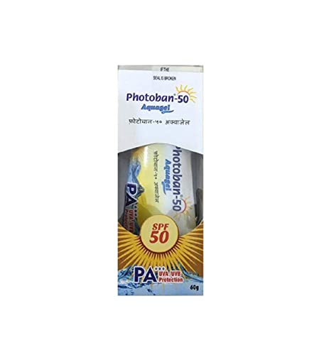 Photoban 50 Aquagel sunscreen gel for all skin type