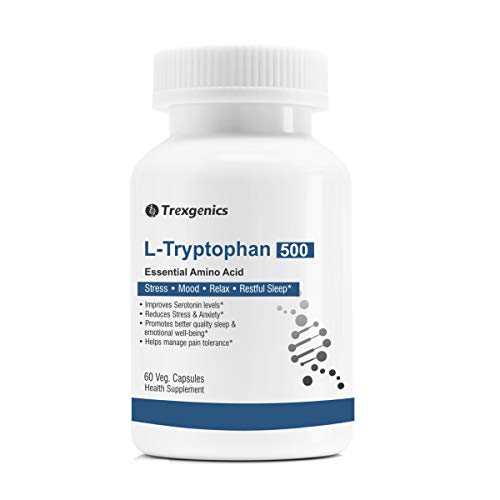 Trexgenics® L-TRYPTOPHAN 500mg (60 Vcaps) (1)