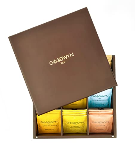Goodwyn Tea Alluring Chest 90 Tea Bags - A Royal Exotic Wooden Tea Gift Box