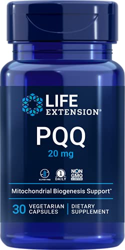 Life Extension Pqq Caps With Bio Pqq 20 Mg - 30 Vegetarian Capsules