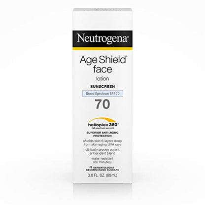 Neutrogena Age Shield Face Sunblock Spf 70-3 oz Cream