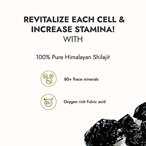 Kapiva Himalayan Shilajit/Shilajeet Resin 40g - For Endurance and Stamina | Contains Lab Report - Super Saver (20g Pack Of 2 / 40g Pack of 1)