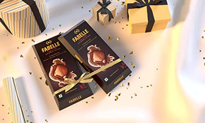 Fabelle Tiramisu - Pack of 2, Luxury Bars Centre-Filled with Coffee Mousse and Mascarpone Cheese, Premium Packaged for Gifting, 2 x 131g