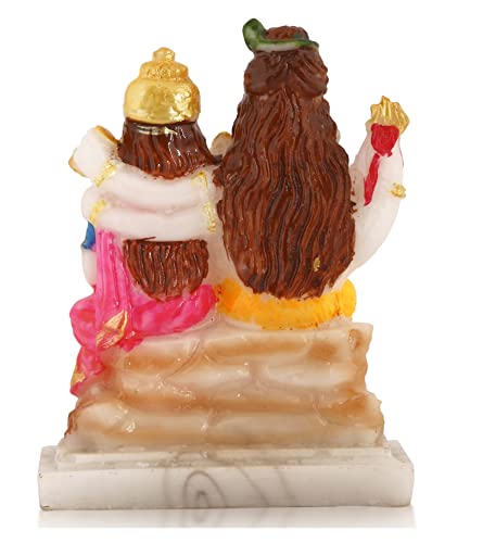 Awesome Craft Lord Shiv Parivar Statue Shiv Parivar Murti Shiv Parvati Ganesh God Shiva Idol | Statue/Showpiece