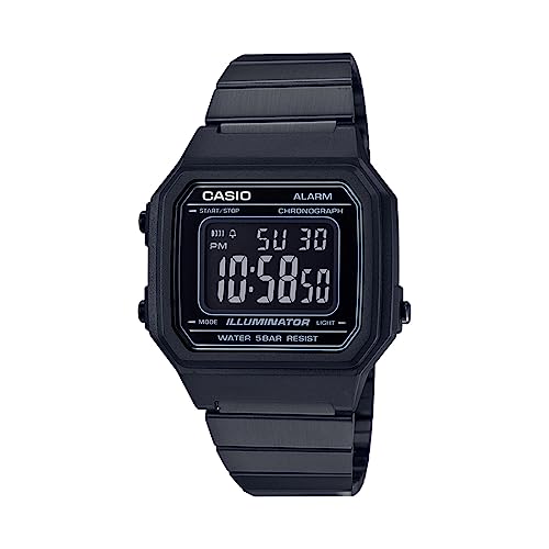 Casio Vintage Digital Black Dial Unisex B650WB-1BDF (D199)