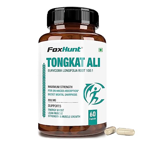 Tongkat Ali Capsule 800Mg - 60 Counts (Pack of 2)