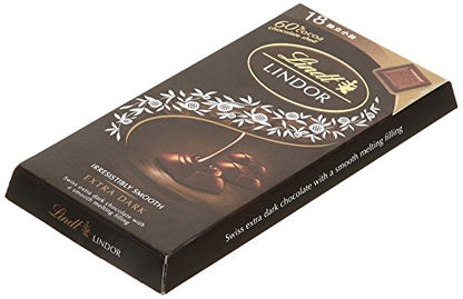 Lindt Lindor Combo of 2 Irresistibly Smooth Chocolates (Milk + Extra Dark), 100gm