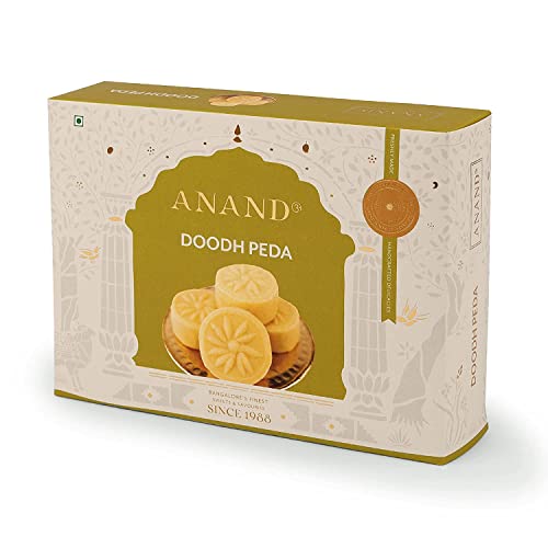 Anand Doodh Peda Made with Rich Milk, Sulfur Free Sugar and Premium Saffron (250)