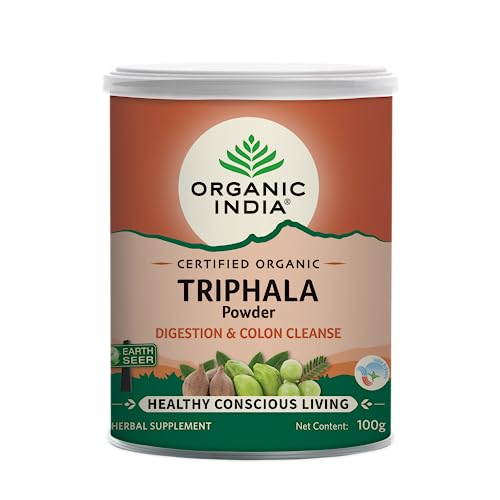 Organic India Triphala Powder 100gm - Pack Of 4