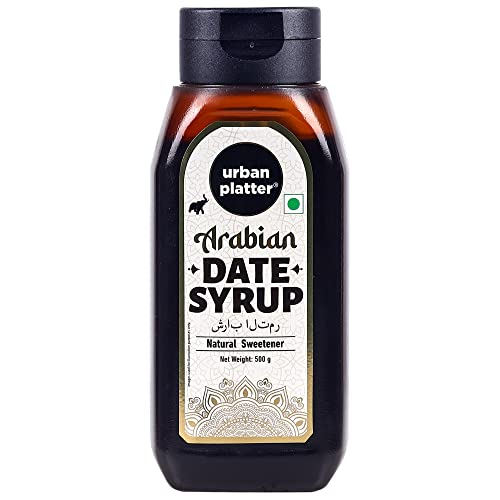 Urban Platter Arabian Date Syrup, 500g / 18oz [All Naturall Sweetener & Vegan]