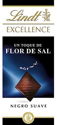 Lindt Excellence Sea Salt Touch Chocolate 100 Grams