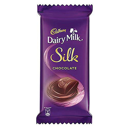 Cadbury Dairy Milk Silk, 150g (Pack of 3) and Cadbury Dairy Milk Silk, Fruit and Nut, 137g (Pack of 3)