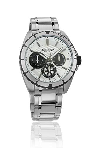 Titan Octane Analog Silver Dial Men's Watch-NM90109KM01 / NL90109KM01/NP90109KM01