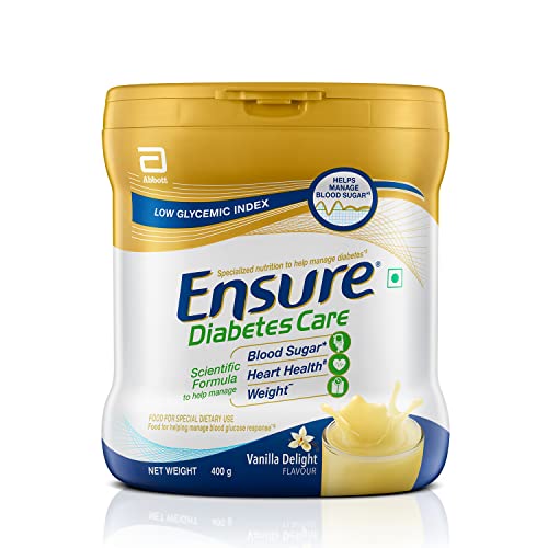 Ensure Diabetes Care - 400 gm Jar (Vanilla Flavour)