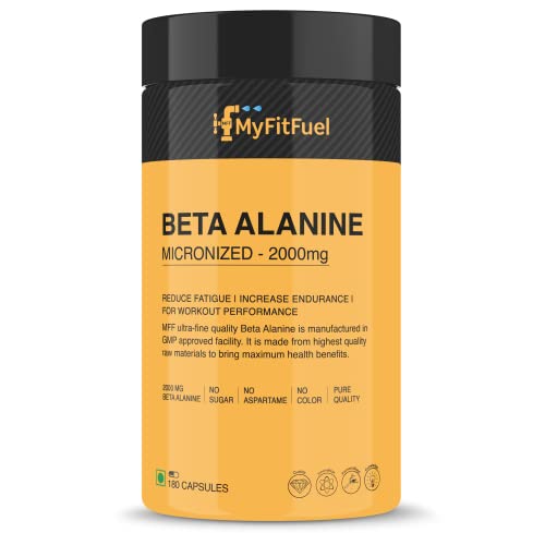 MyFitFuel Beta Alanine (2000mg) 180 Capsules