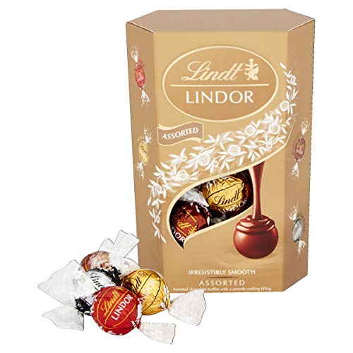 Lindt Lindor - Irressitably Smooth Assorted Chocolate Truffles - 200 Grams