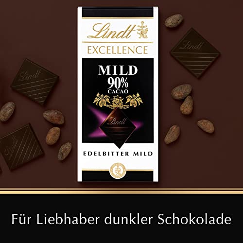 Lindt Excellence Dark 90% Cocoa, 100 g (361)