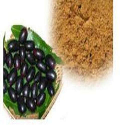 HARAYUG JAMUN SEEDS POWDER - JAAMUN GUTHLI POWDER - SYZYGIUM CUMINI - BLACK PLUM - JAVA PLUM 100 gm