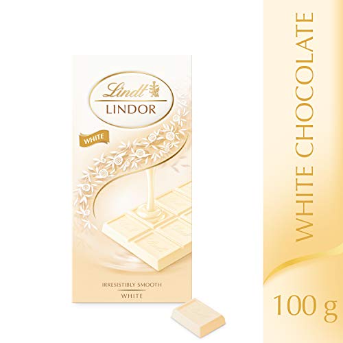 Lindt Lindor White Bar 100g