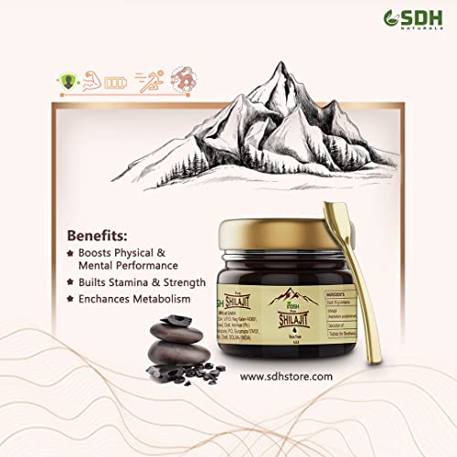 SDH Naturals Pure & Natural Shilajit/Shilajit Resin 15gm