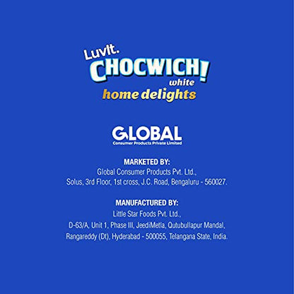 LuvIt Chocwich White Home Delights Wafer Chocolates | Crunchy & Delicious | Homepack | Gift Combo | Pack of 3 - 170g Each